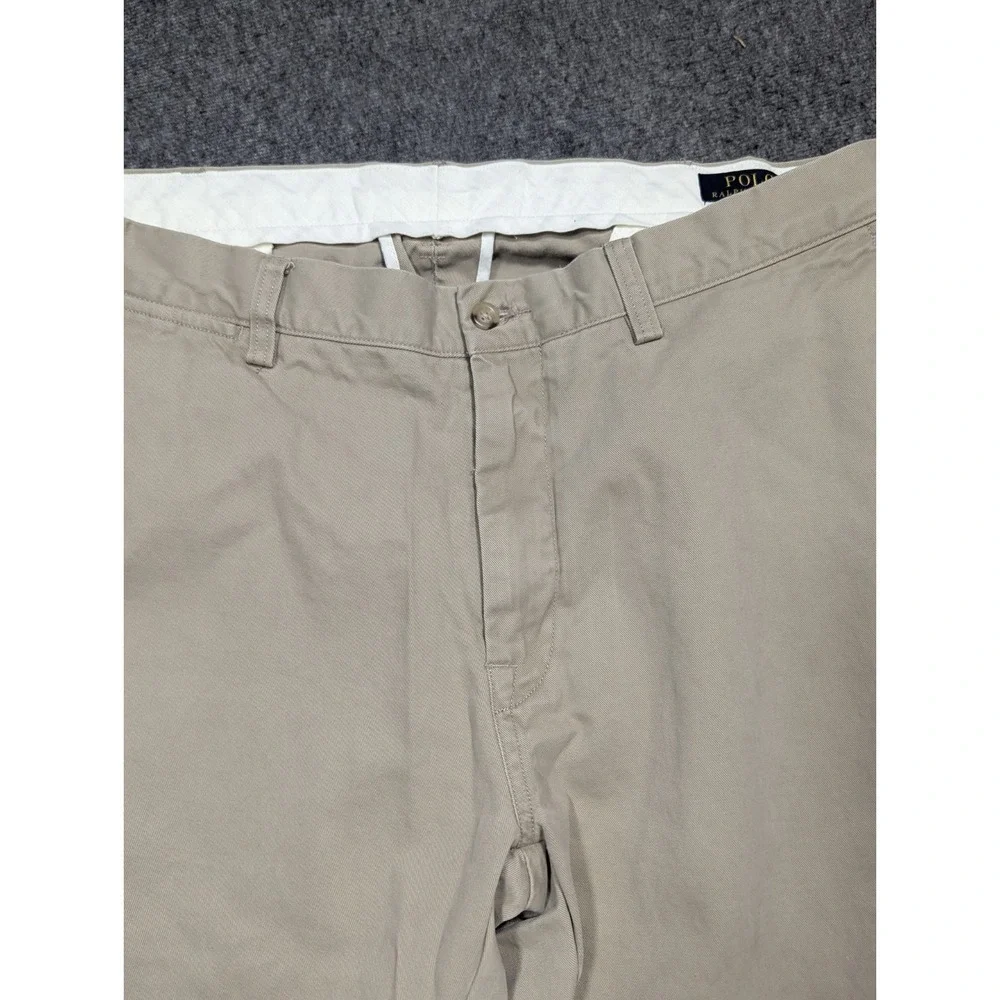 Polo Ralph Lauren Chino Pants Men 38 x 32 Khaki Classic Fit Preppy Office